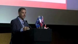 Dr. Brad Bongiovanni speaking at the ICNM 2017